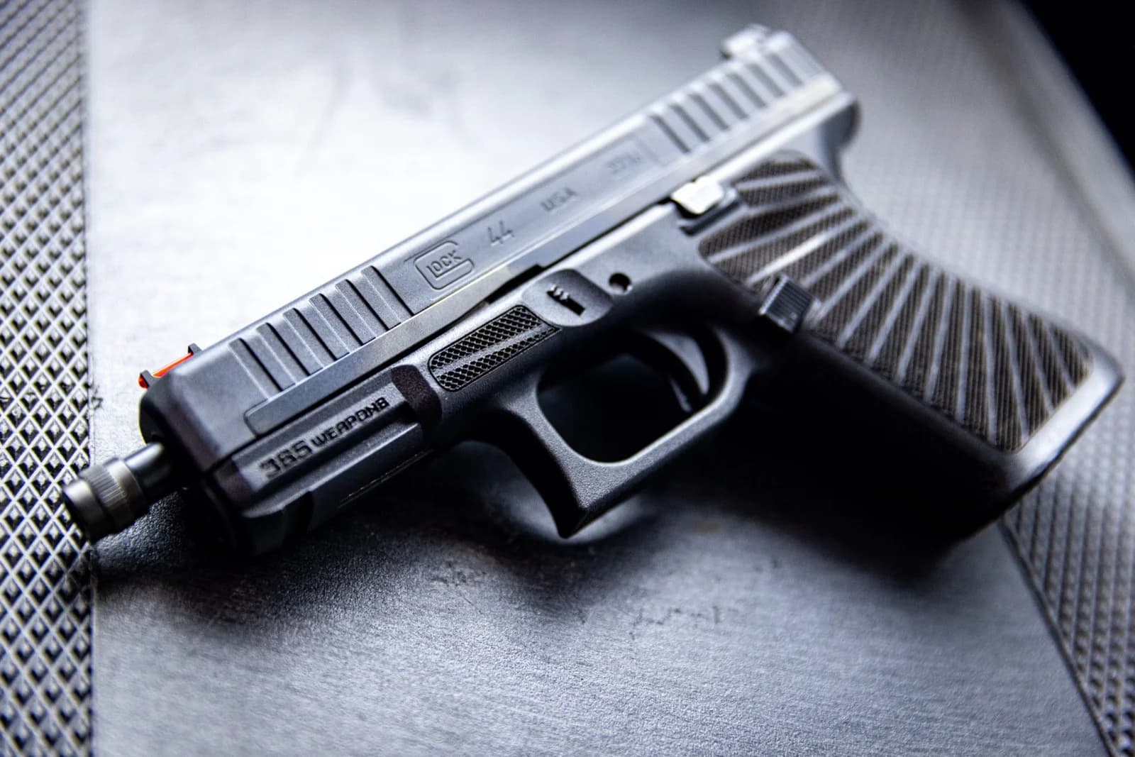 Laser stippling — Glock
