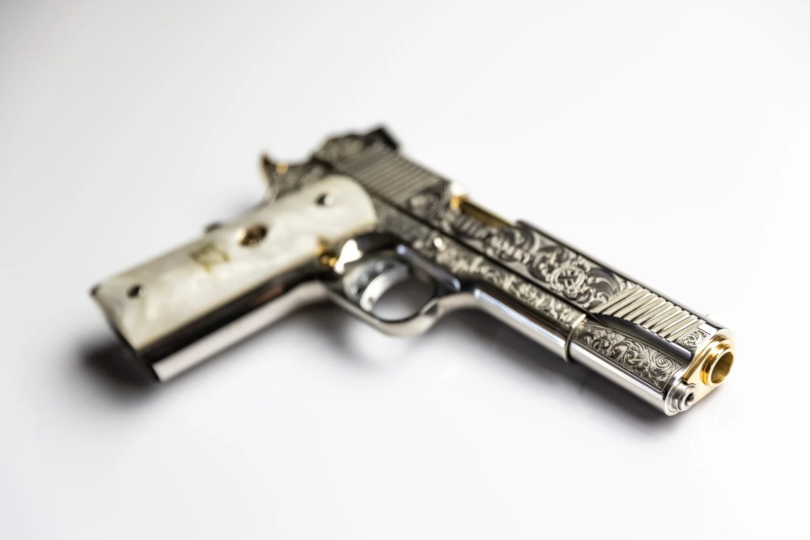Laser Engraved 1911's build 1 by 365 Weapons