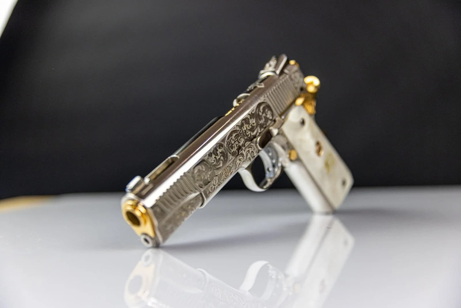 Laser Engraved 1911's example 10 by 365 Weapons