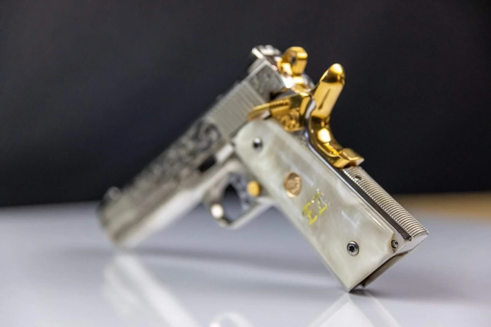 Laser Engraved 1911's example 11 by 365 Weapons