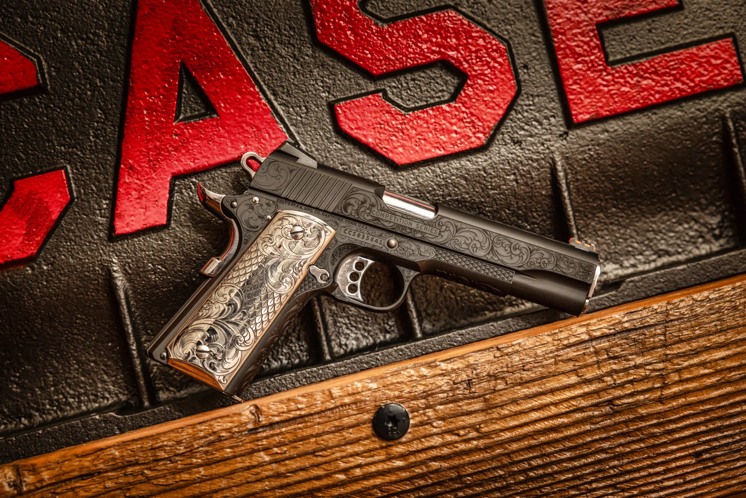Laser Engraved 1911's example 15 by 365 Weapons
