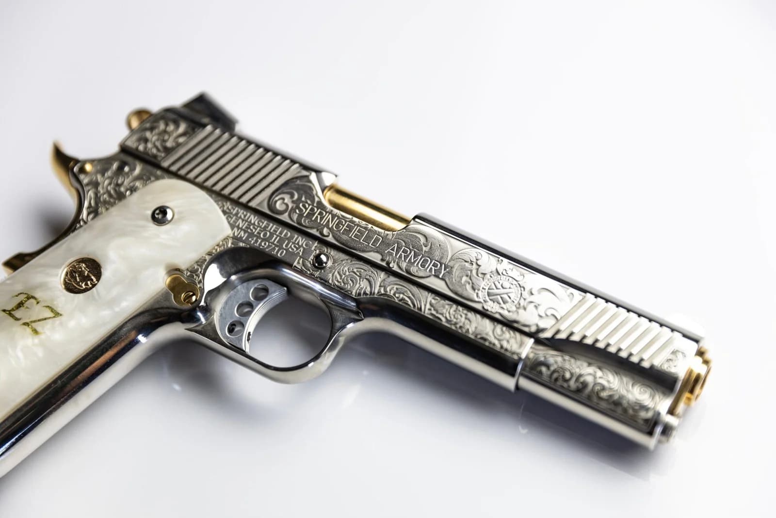 Laser Engraved 1911's example 4 by 365 Weapons