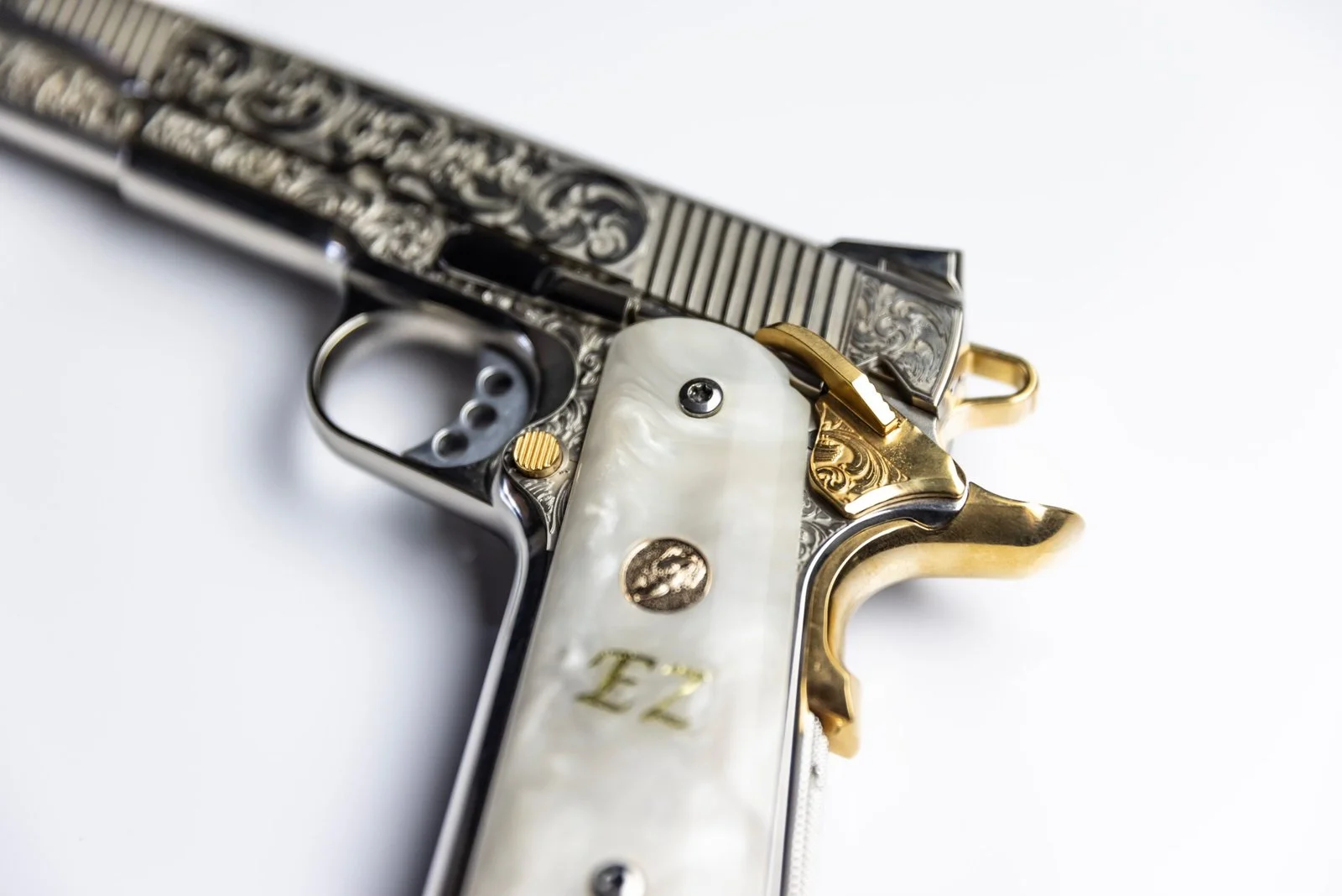 Laser Engraved 1911's example 5 by 365 Weapons