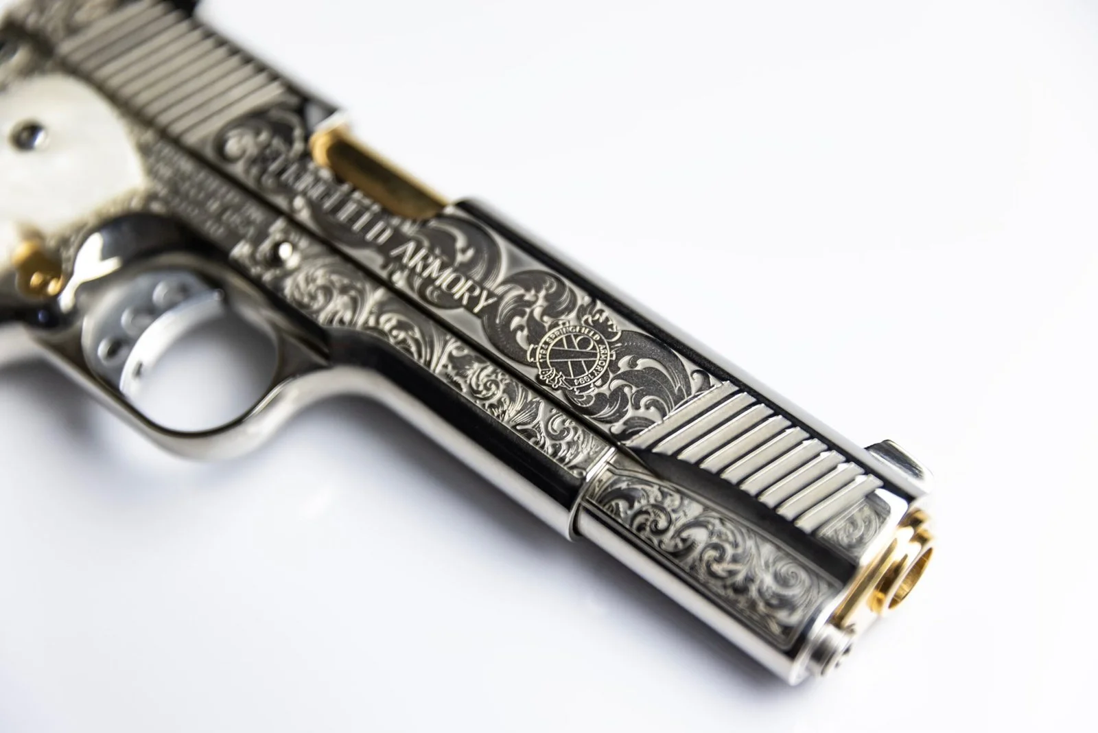 Laser Engraved 1911's example 6 by 365 Weapons