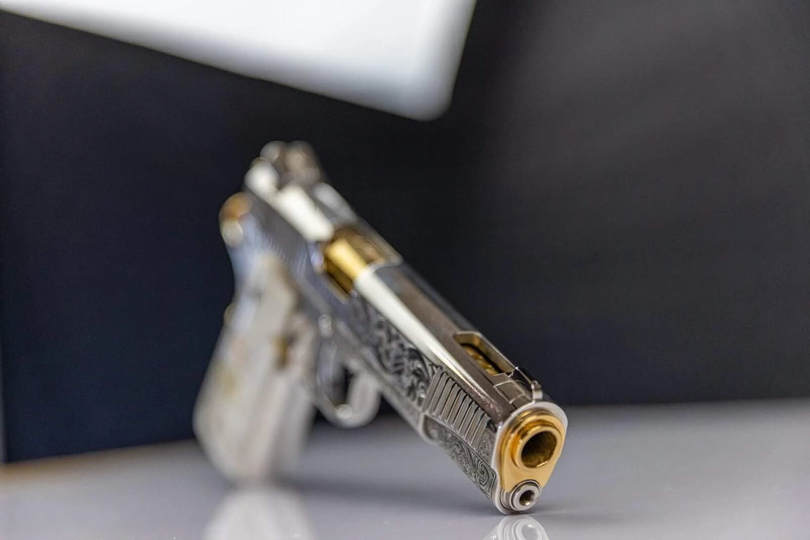 Laser Engraved 1911's example 9 by 365 Weapons