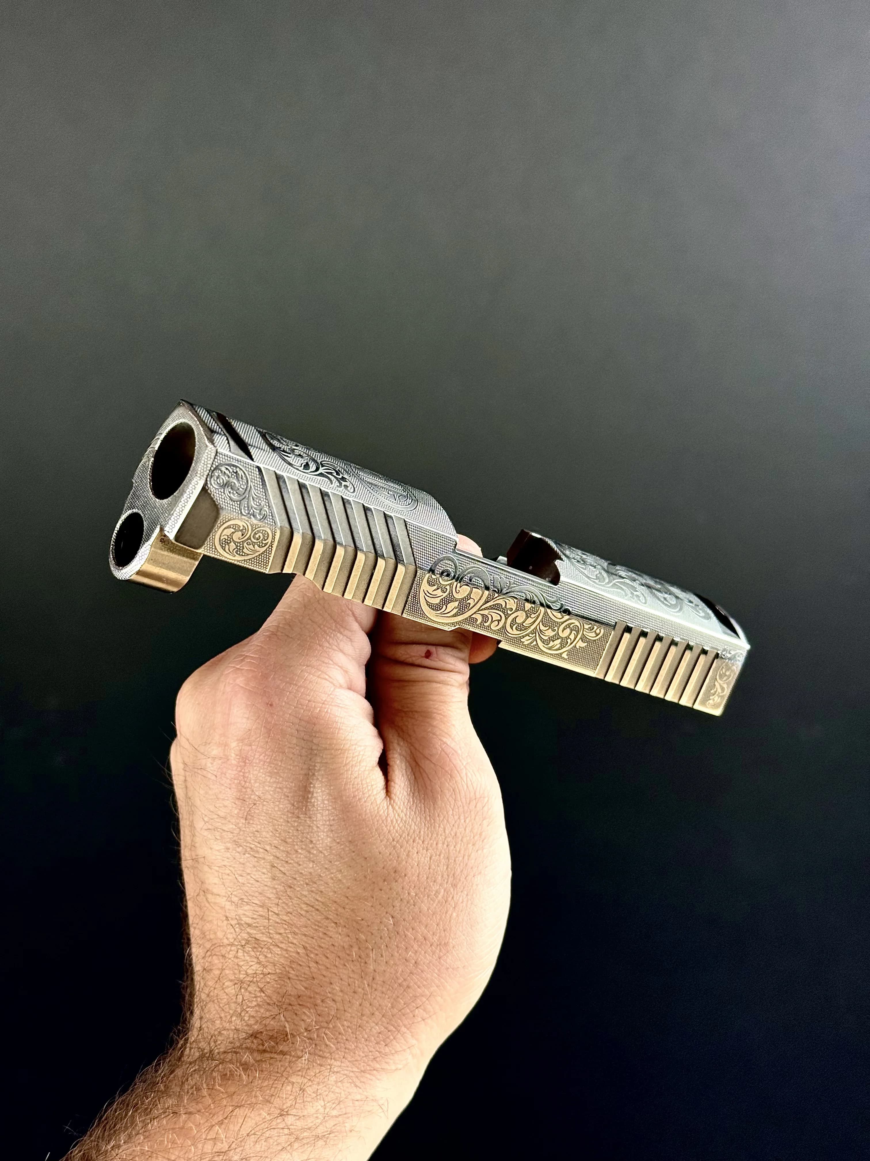 Slide Engraving example 5 by 365 Weapons