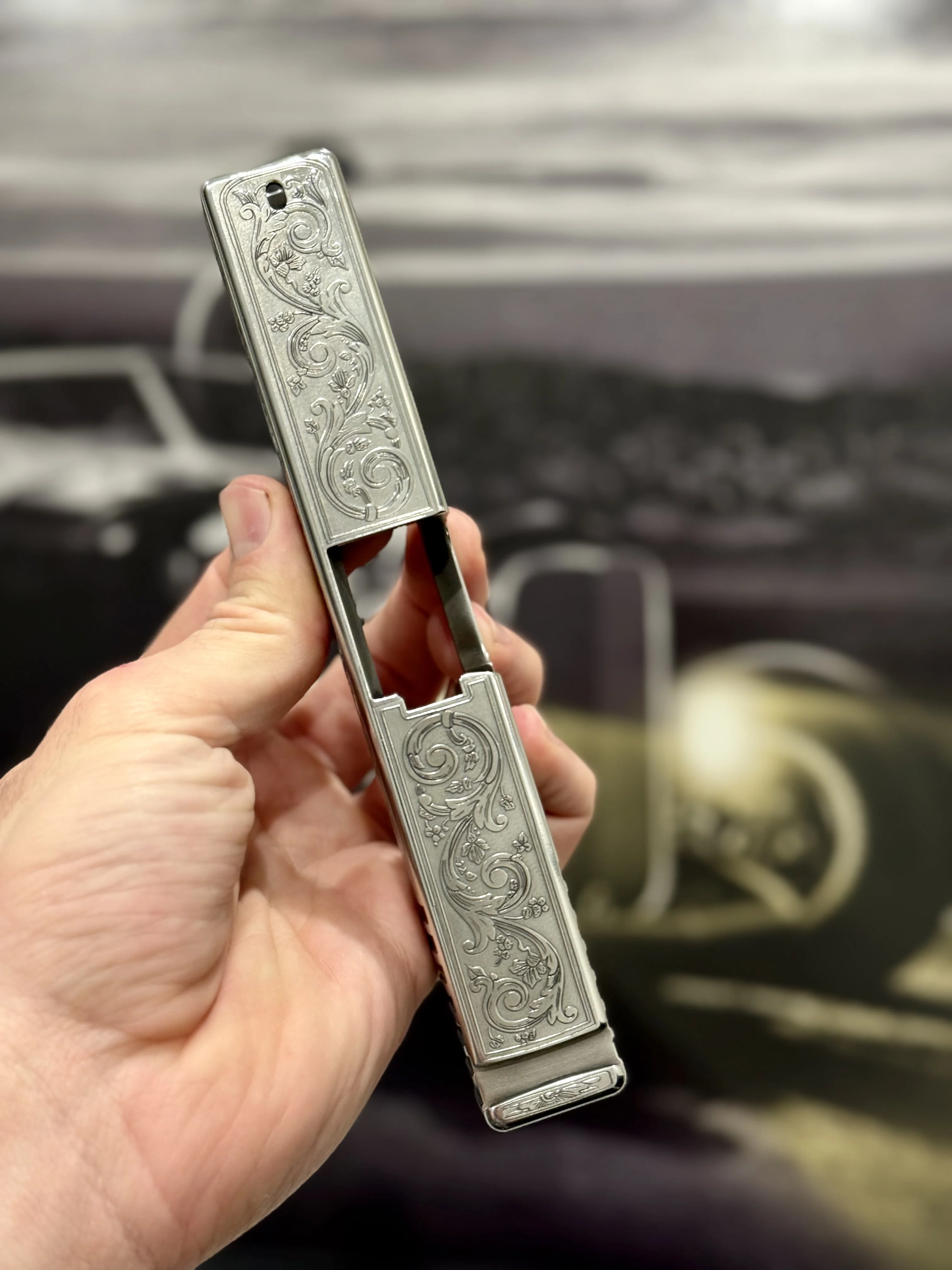 Slide Engraving example 7 by 365 Weapons