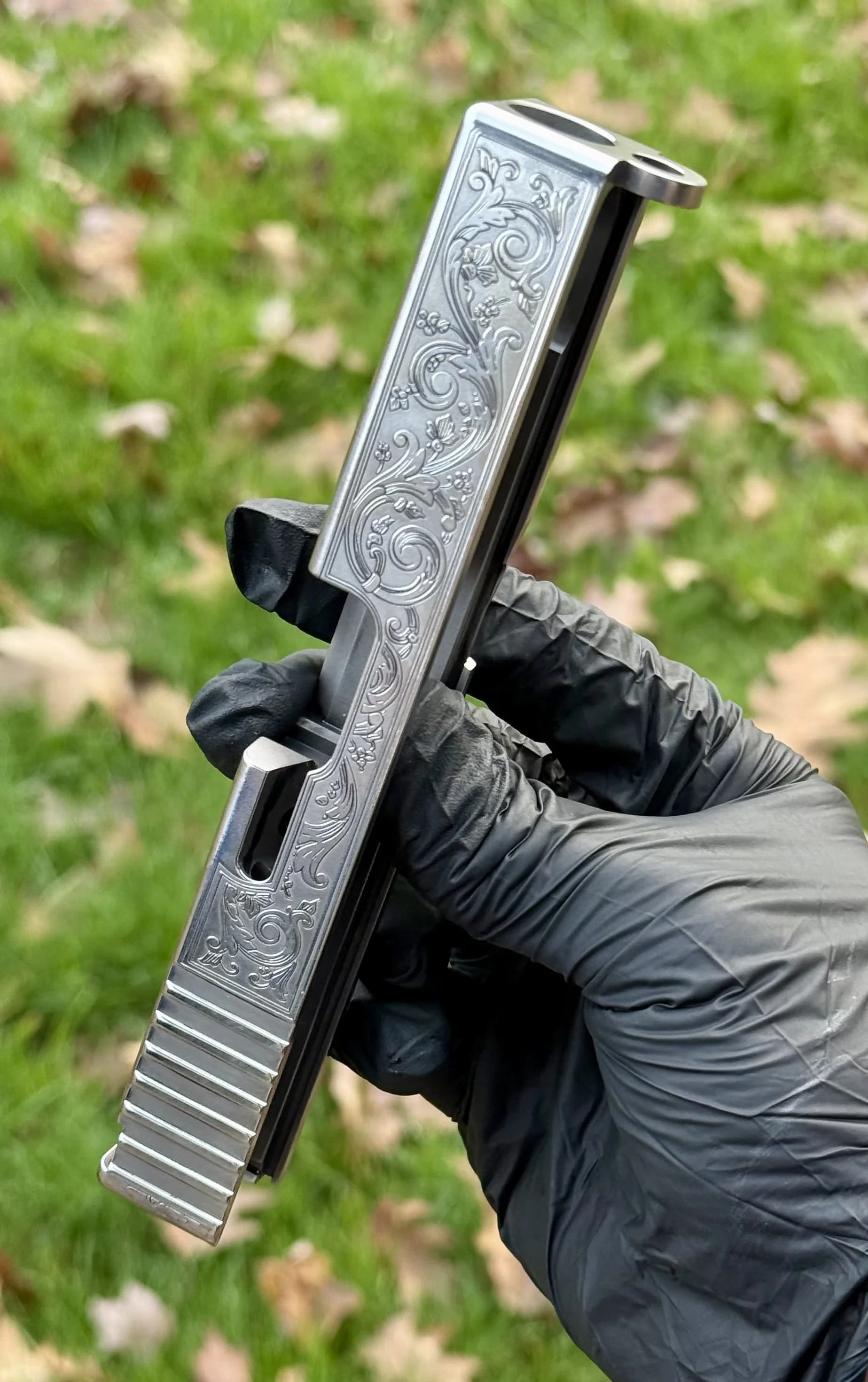 Slide Engraving example 8 by 365 Weapons