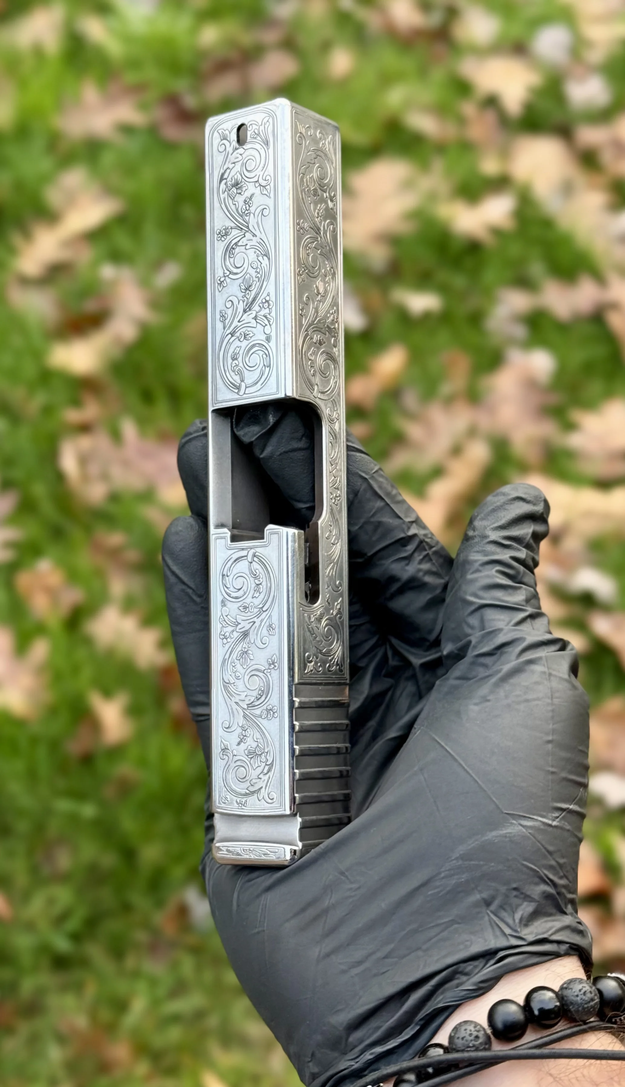 Slide Engraving example 9 by 365 Weapons