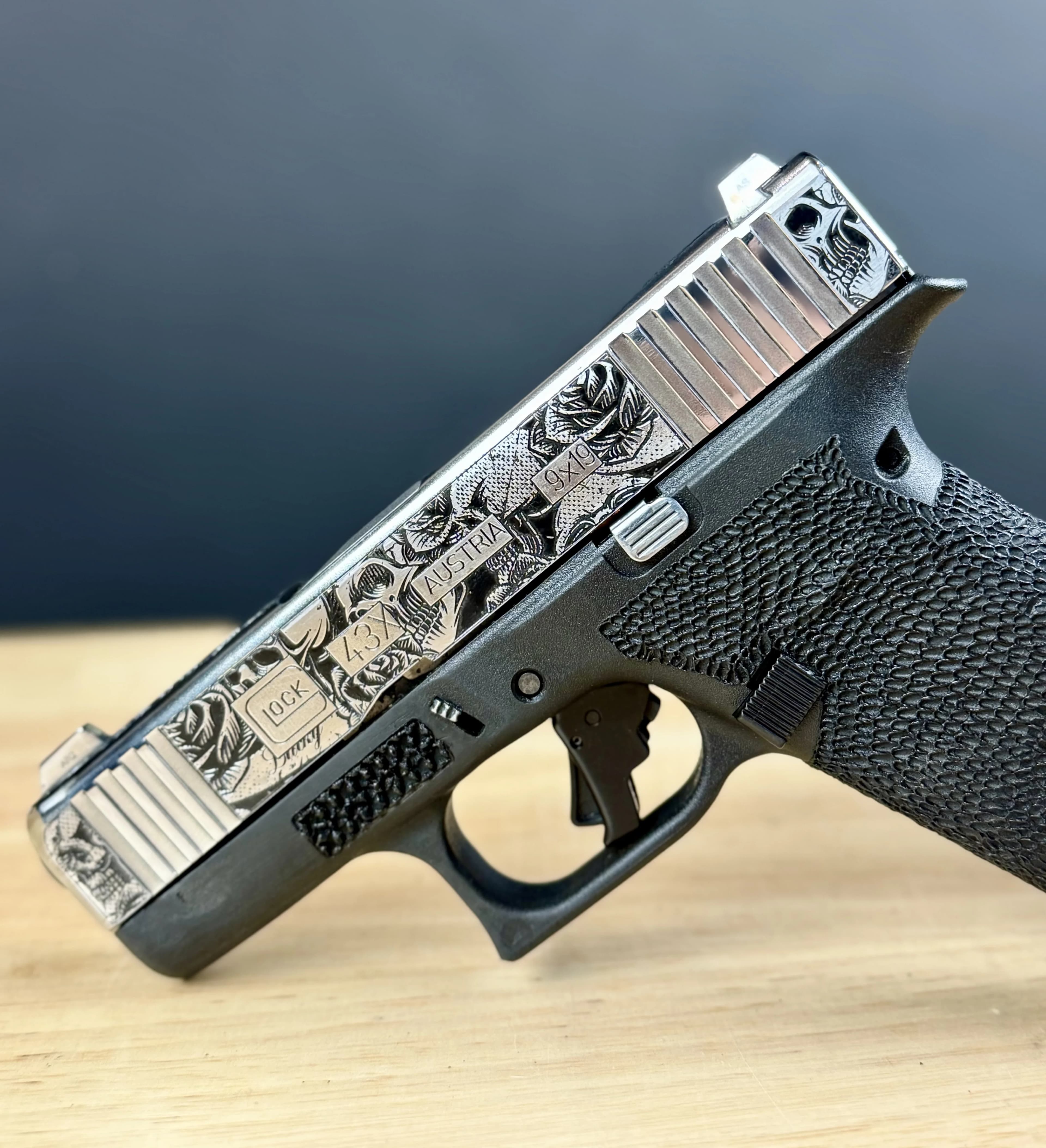 Slide Engraving example 10 by 365 Weapons