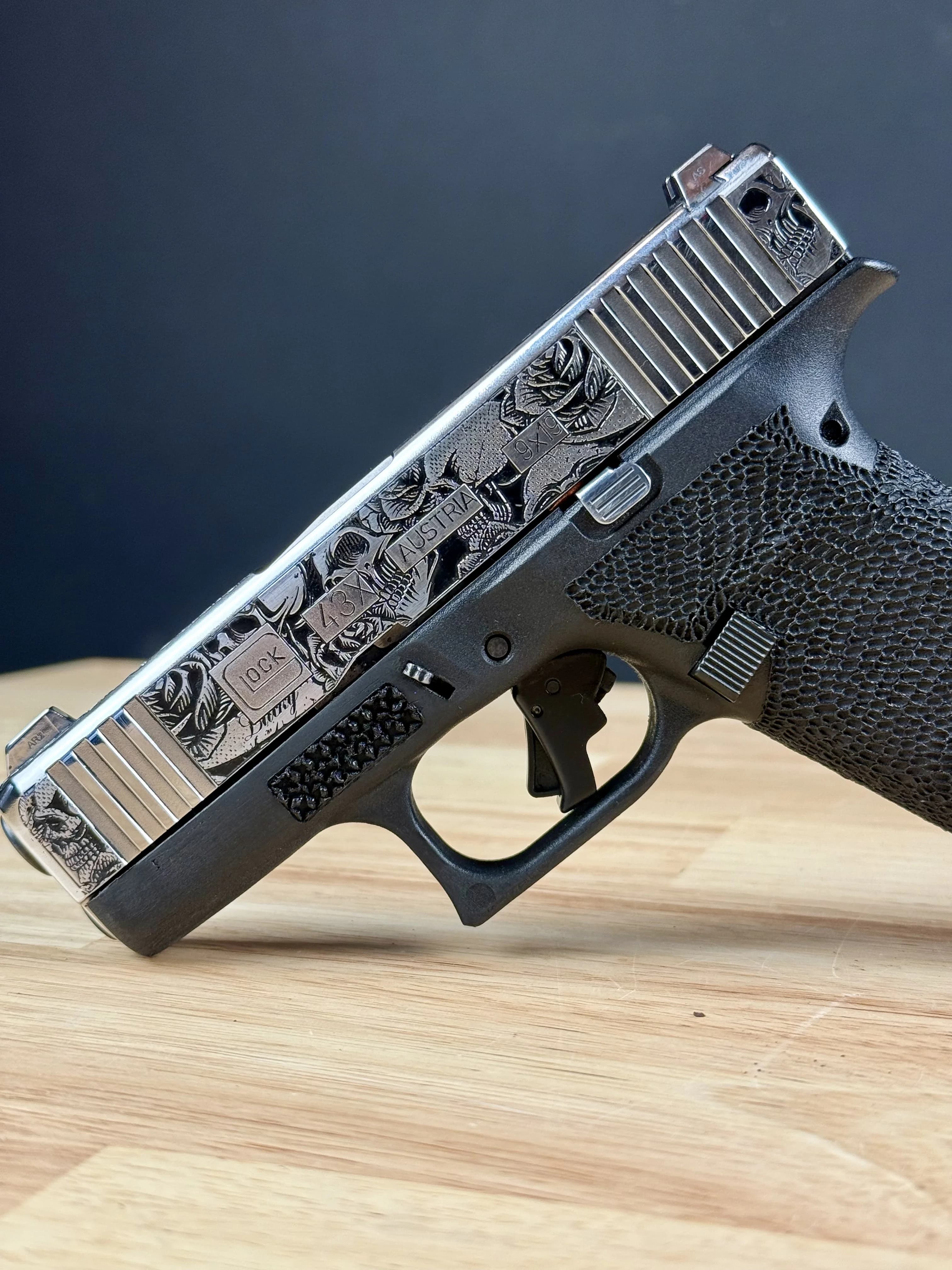 Slide Engraving example 11 by 365 Weapons