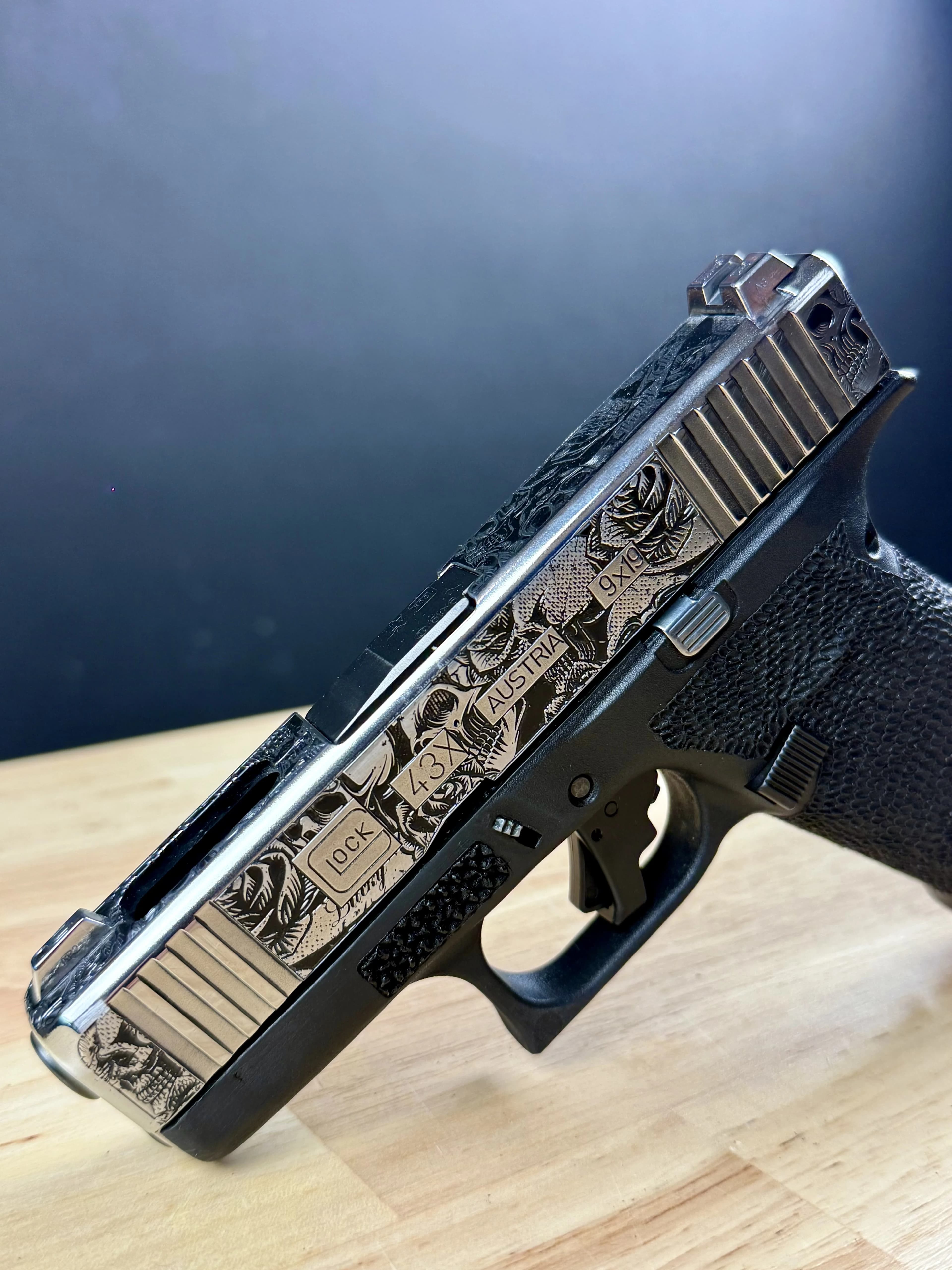 Slide Engraving example 12 by 365 Weapons