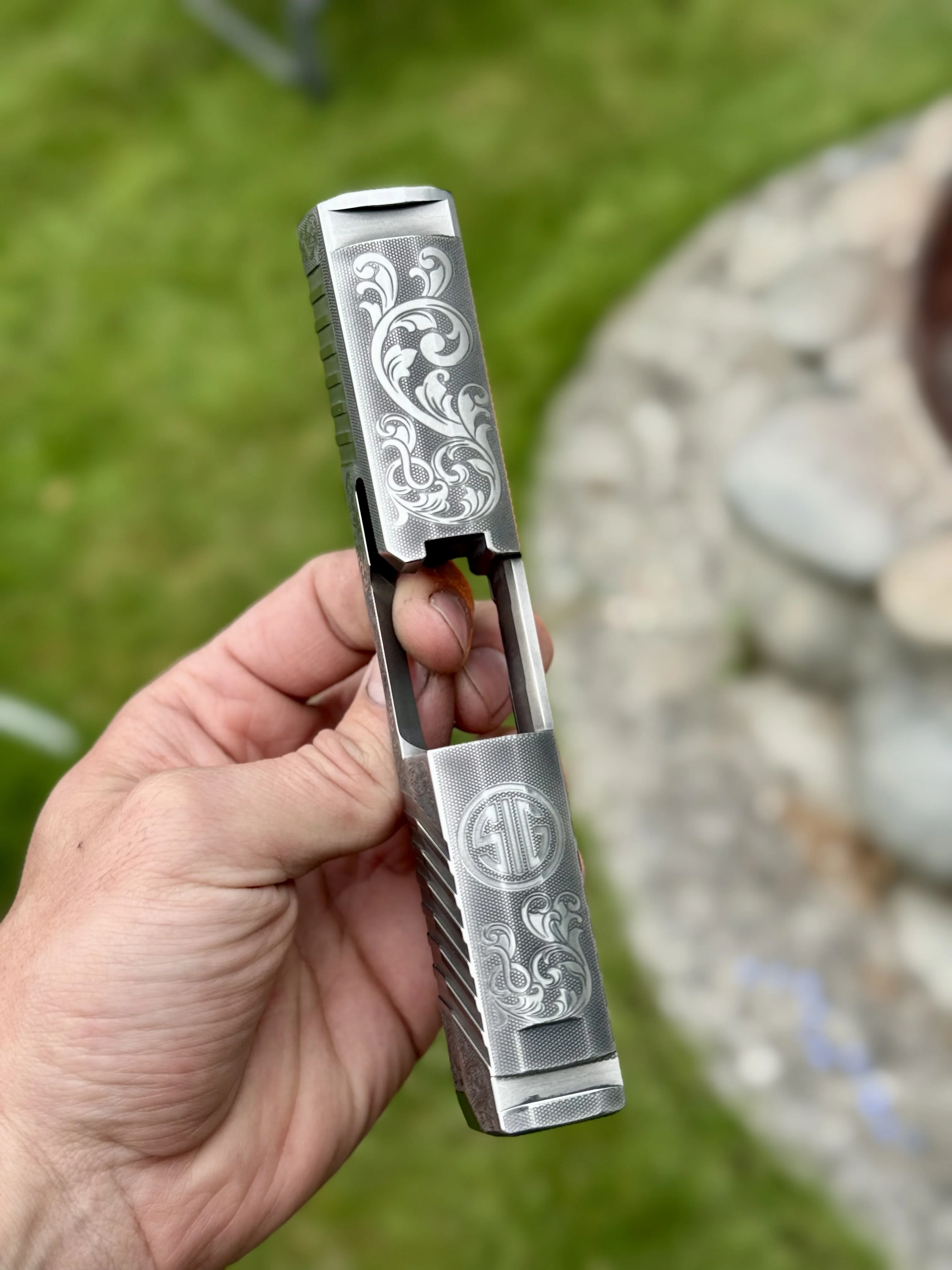 Slide Engraving example 13 by 365 Weapons