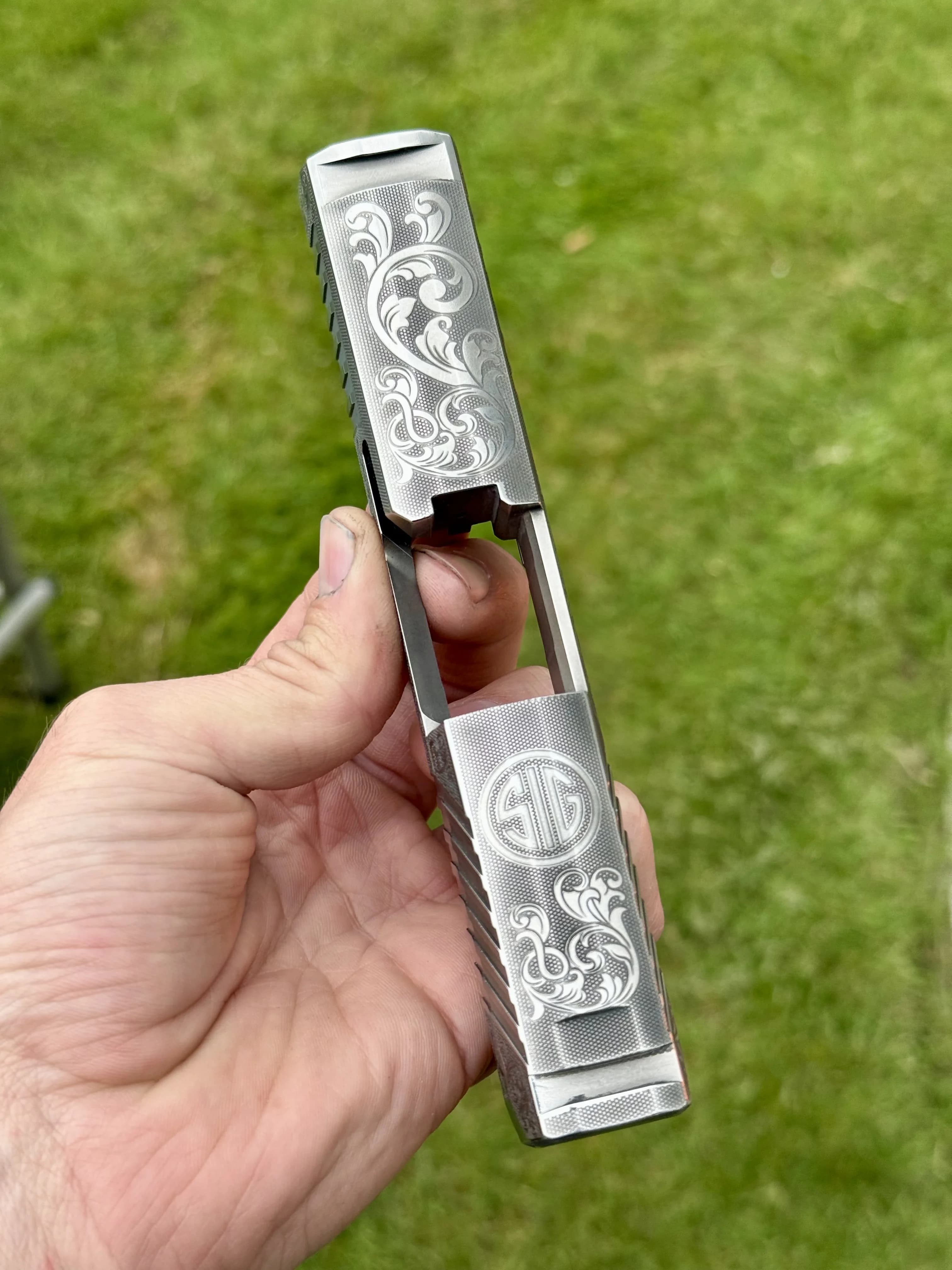 Slide Engraving example 14 by 365 Weapons